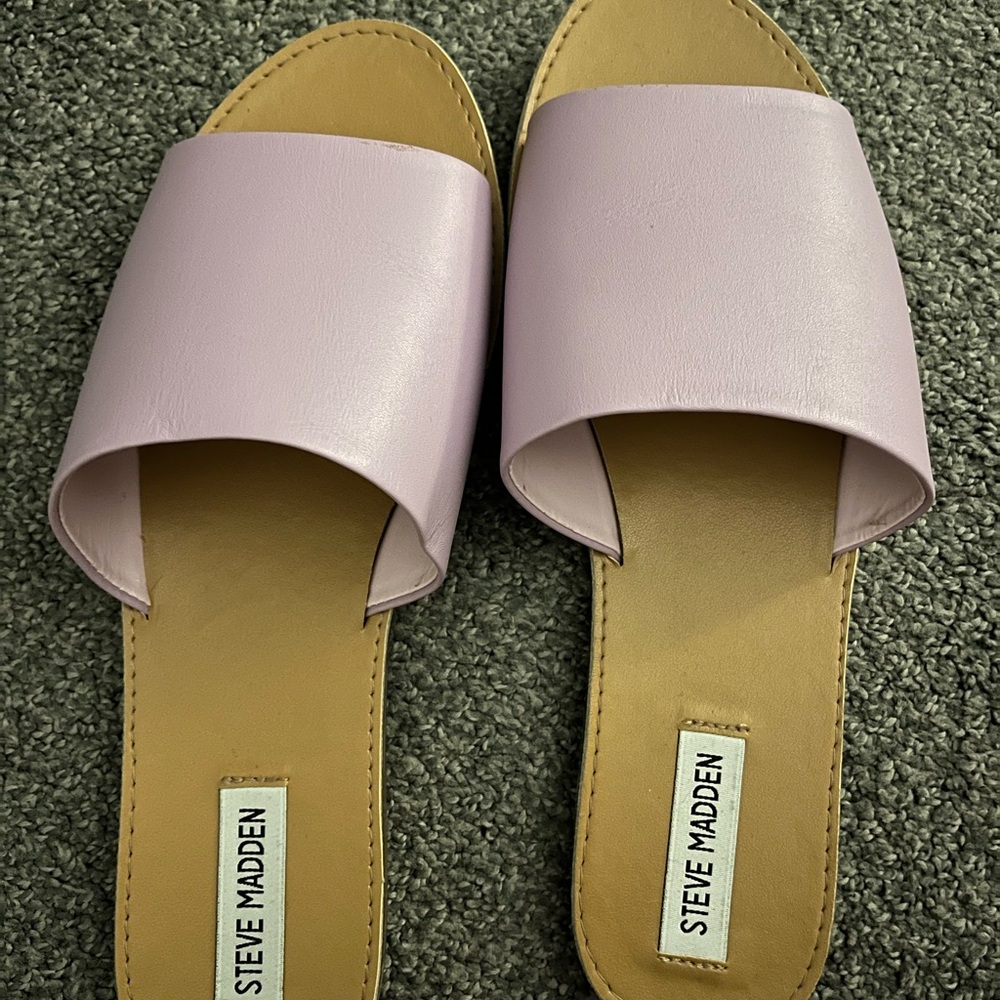Steve Madden Women's lavender Slide Sandals